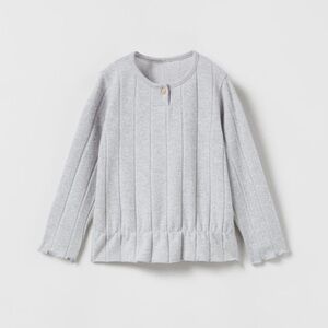 Zara Ribbed Soft Shirt
